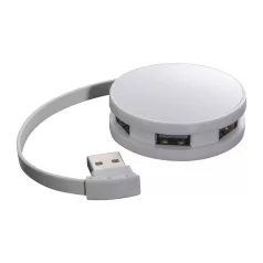 Négy  bemenetes műanyag USB elosztó