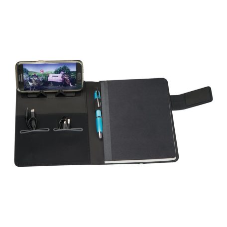 A5 Light up jegyzetfüzet és powerbank mappa 