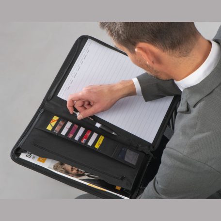 A4 poliészter konferencia mappa