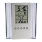 Akril asztali írószertartó