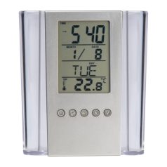 Akril asztali írószertartó