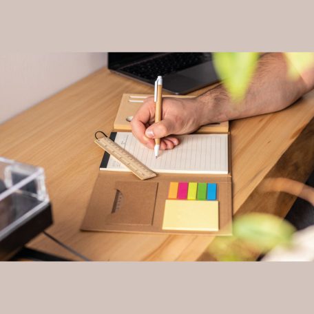 Környezetbarát írószerkészlet mappával