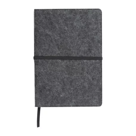 A5 méretű filc borítós jegyzetfüzet