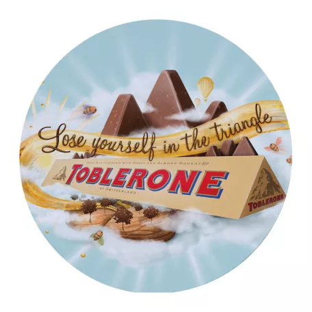 Szublimációs kerek egérpad