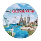 Szublimációs kerek egérpad