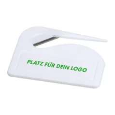 Levélbontó fém pengével