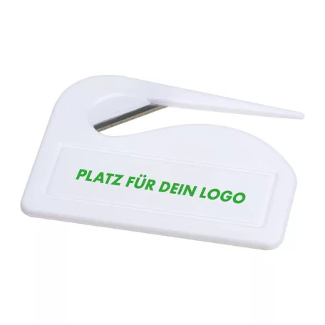 Levélbontó fém pengével