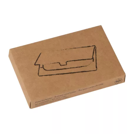 Matt fém névjegykártyatartó