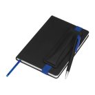 A5 jegyzetfüzet színes kiegészítőkkel és golyóstol