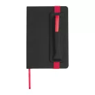 A5 jegyzetfüzet színes kiegészítőkkel és golyóstol