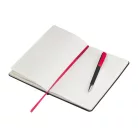 A5 jegyzetfüzet színes kiegészítőkkel és golyóstol