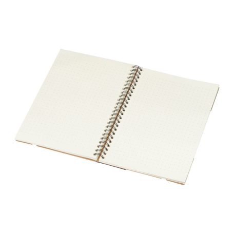 A5 jegyzetfüzet vonalzóval és jelölő csíkkal