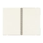 A5 jegyzetfüzet vonalzóval és jelölő csíkkal