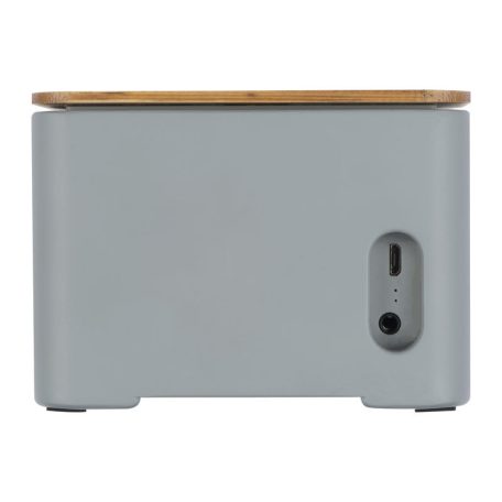 Vezeték nélküli töltő és hangszóró mészkőcementből