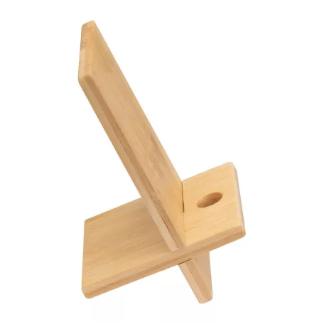 Bambusz mobiltelefon tartó