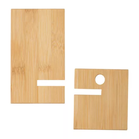 Bambusz mobiltelefon tartó