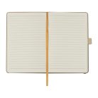 A5 jegyzetfüzet újrahasznosított bőr borítással