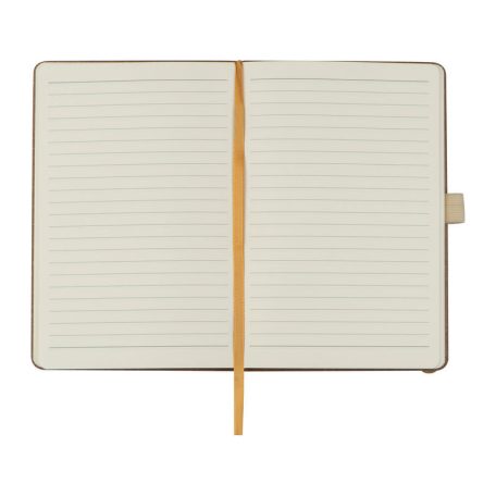 A5 jegyzetfüzet újrahasznosított bőr borítással