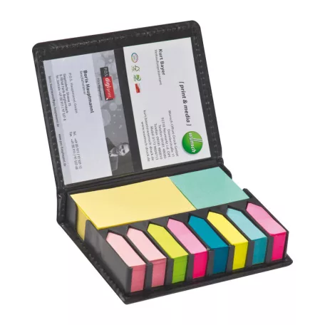 Öntapadós jegyzettömb jelölőkészlettel