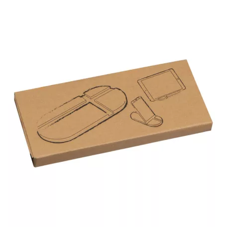 Bambusz tablet és mobiltelefon tartó