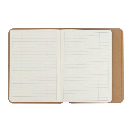 A5 jegyzetfüzet barna gumipánttal