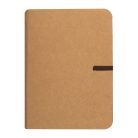 A5 jegyzetfüzet barna gumipánttal