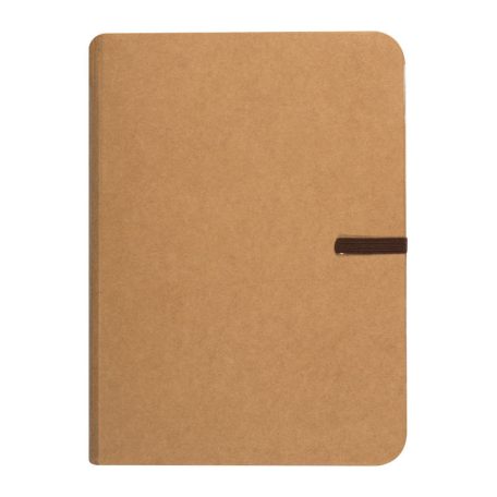 A5 jegyzetfüzet barna gumipánttal