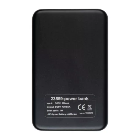 Napelemes powerbank 4000 mAh