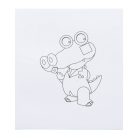 Öko kifestőkönyv 12 színes ceruzakészlet