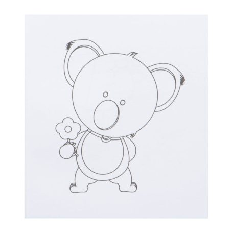 Öko kifestőkönyv 12 színes ceruzakészlet