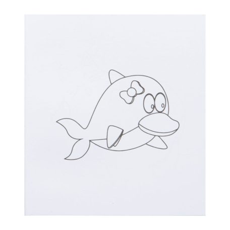 Öko kifestőkönyv 12 színes ceruzakészlet