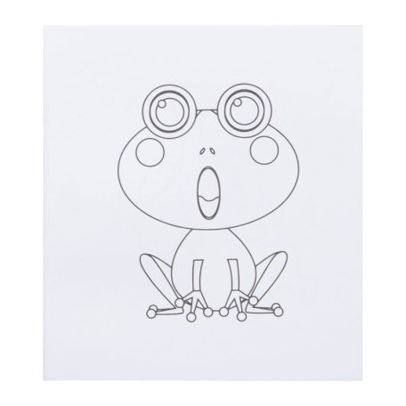 Öko kifestőkönyv 12 színes ceruzakészlet