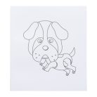 Öko kifestőkönyv 12 színes ceruzakészlet