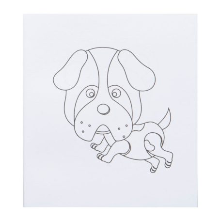 Öko kifestőkönyv 12 színes ceruzakészlet