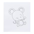 Öko kifestőkönyv 12 színes ceruzakészlet