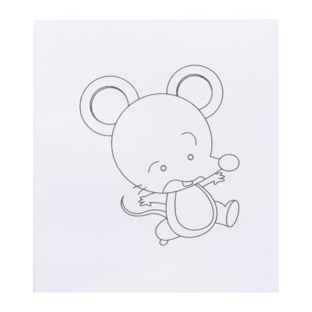 Öko kifestőkönyv 12 színes ceruzakészlet