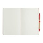 Jegyzetfüzet golyóstollal A5 méretben