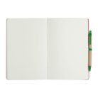 Jegyzetfüzet golyóstollal A5 méretben