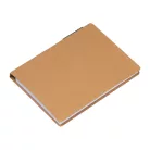 Jegyzettömb tollal és öntapadós jelölőcímkékkel 