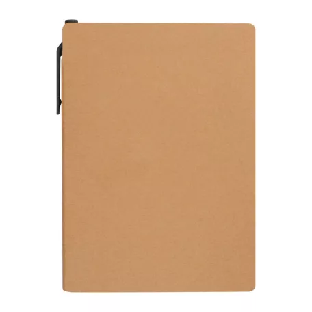 Jegyzettömb tollal és öntapadós jelölőcímkékkel 