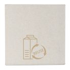 Újrahasznosított tejesdobozból készült jegyzettömb