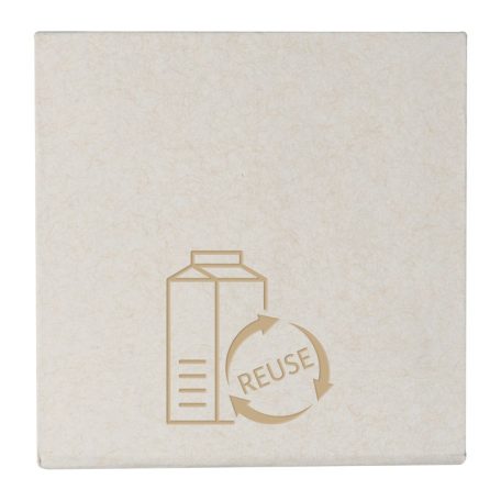 Újrahasznosított tejesdobozból készült jegyzettömb