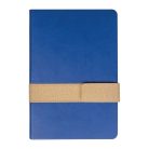 Mágneses záródású A5 műbőr jegyzetfüzet