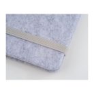 A5 jegyzetfüzet parafa és filc borítóva