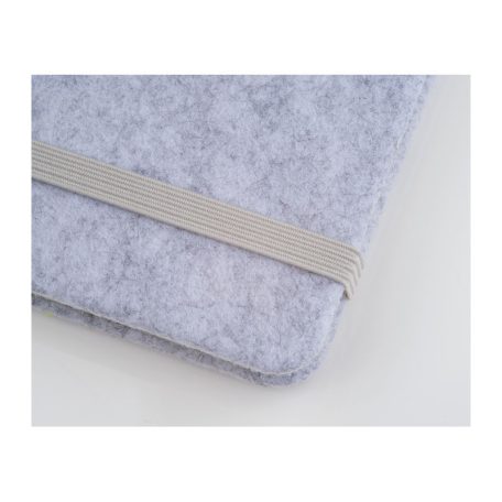 A5 jegyzetfüzet parafa és filc borítóva