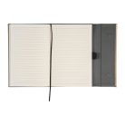 A5 újrahasznosított bőr jegyzetfüzet és golyóstoll