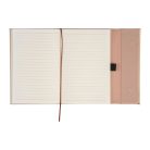 A5 újrahasznosított bőr jegyzetfüzet és golyóstoll