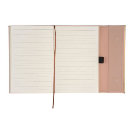 A5 újrahasznosított bőr jegyzetfüzet és golyóstoll