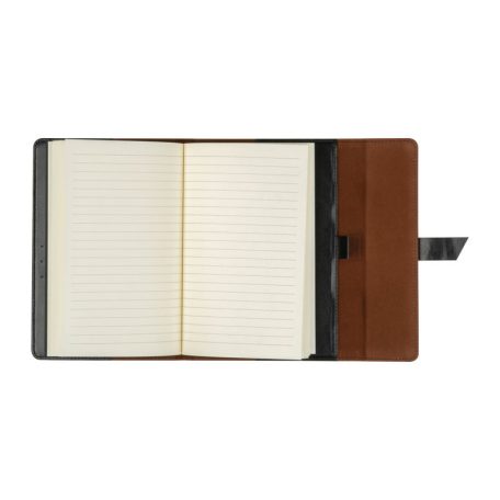 CrisMa A5 bőr jegyzetfüzet vonalas lapokkal