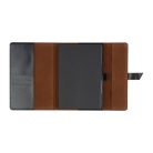 CrisMa A5 bőr jegyzetfüzet vonalas lapokkal